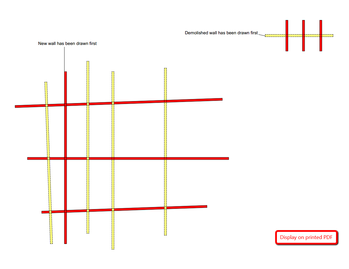 Inconsistent display of overlapping elements in print