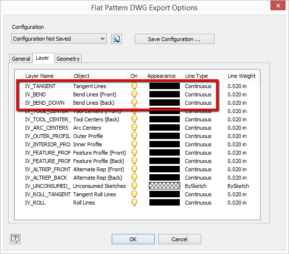 sheet-metal-bend-and-tangent-lines-are-drawn-in-a-continuous-line-in-an-exported-autocad-dwg