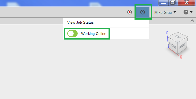 How To Work In Offline Mode In Fusion 360 Fusion 360 Autodesk Knowledge Network