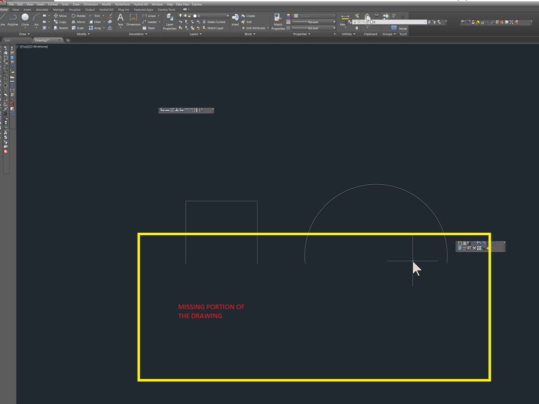 4kモニターを使用しているときに画面下部でパンすると描画が消える Autocad 22 Autodesk Knowledge Network