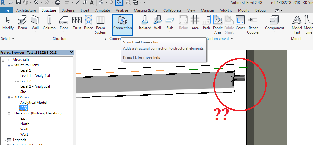 Structural embed connection problems