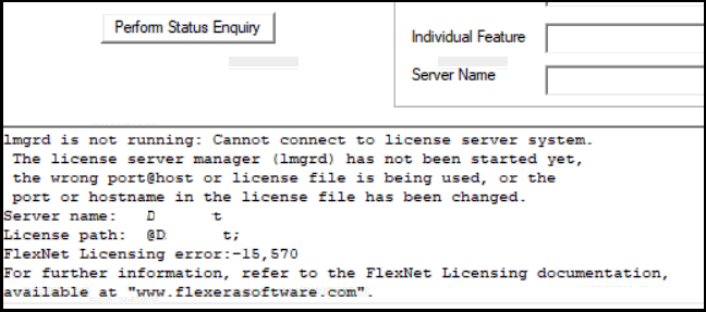 Flexnet Licensing Error 15 570 During Status Enquiry On Network License Manager Autocad Autodesk Knowledge Network
