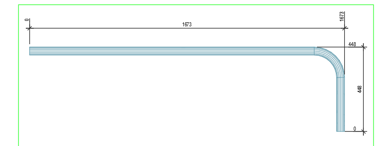 Incorrect pipe presentation in detail in Advance Steel