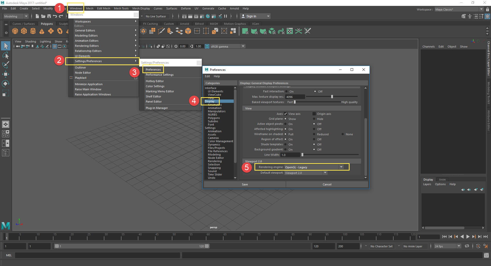 Frequent crashing with Render Settings in Maya 2018