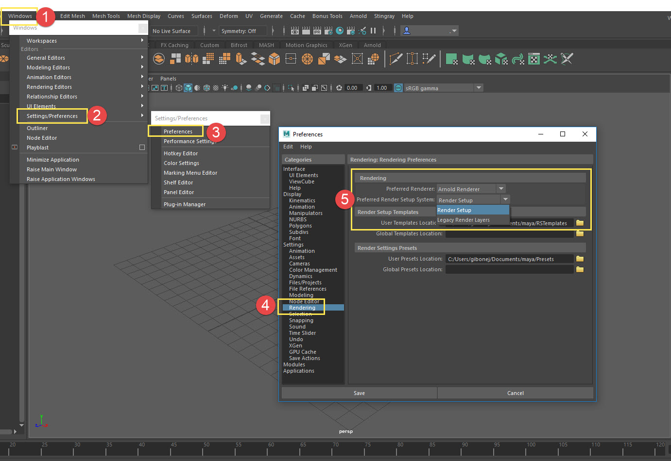 Use Legacy Render Layers In Maya 16 Extension 2 And Later Maya 18 Autodesk Knowledge Network