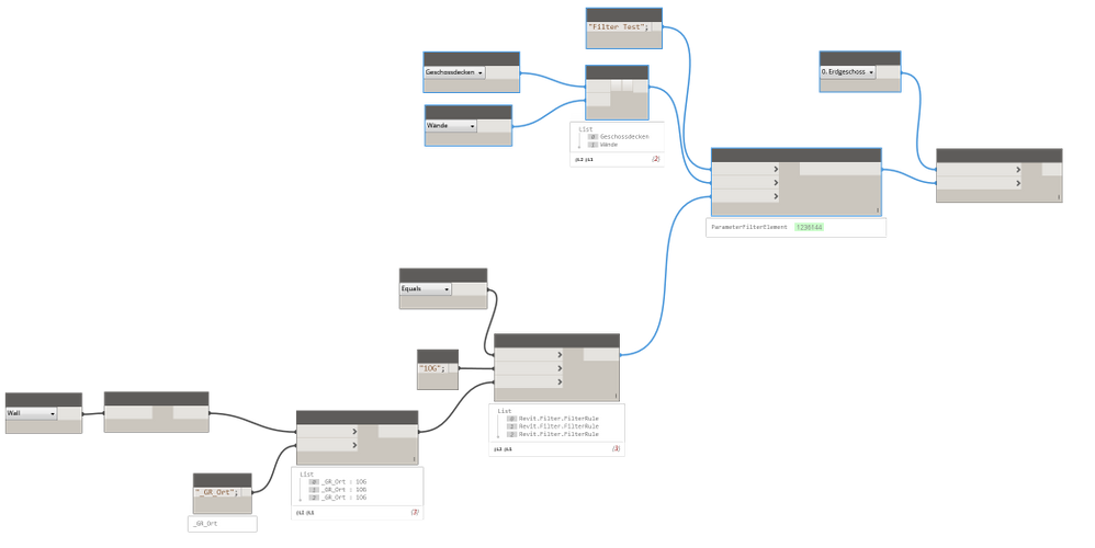 Define / Set Revit View Filter with Dynamo Revit 2019 Autodesk