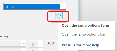 How to calculate Model Area Clearance toolpath with ramp lead in for ...