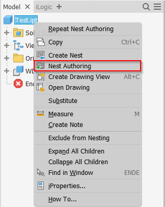 How to define the side of a Part which is picked for Inventor Nesting