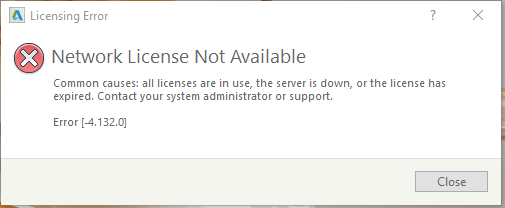 Ошибка соединения с менеджером лицензий. Network License not available 3ds Max 2022. Network License not available. Not available Error. Сервер лицензирования недоступен.