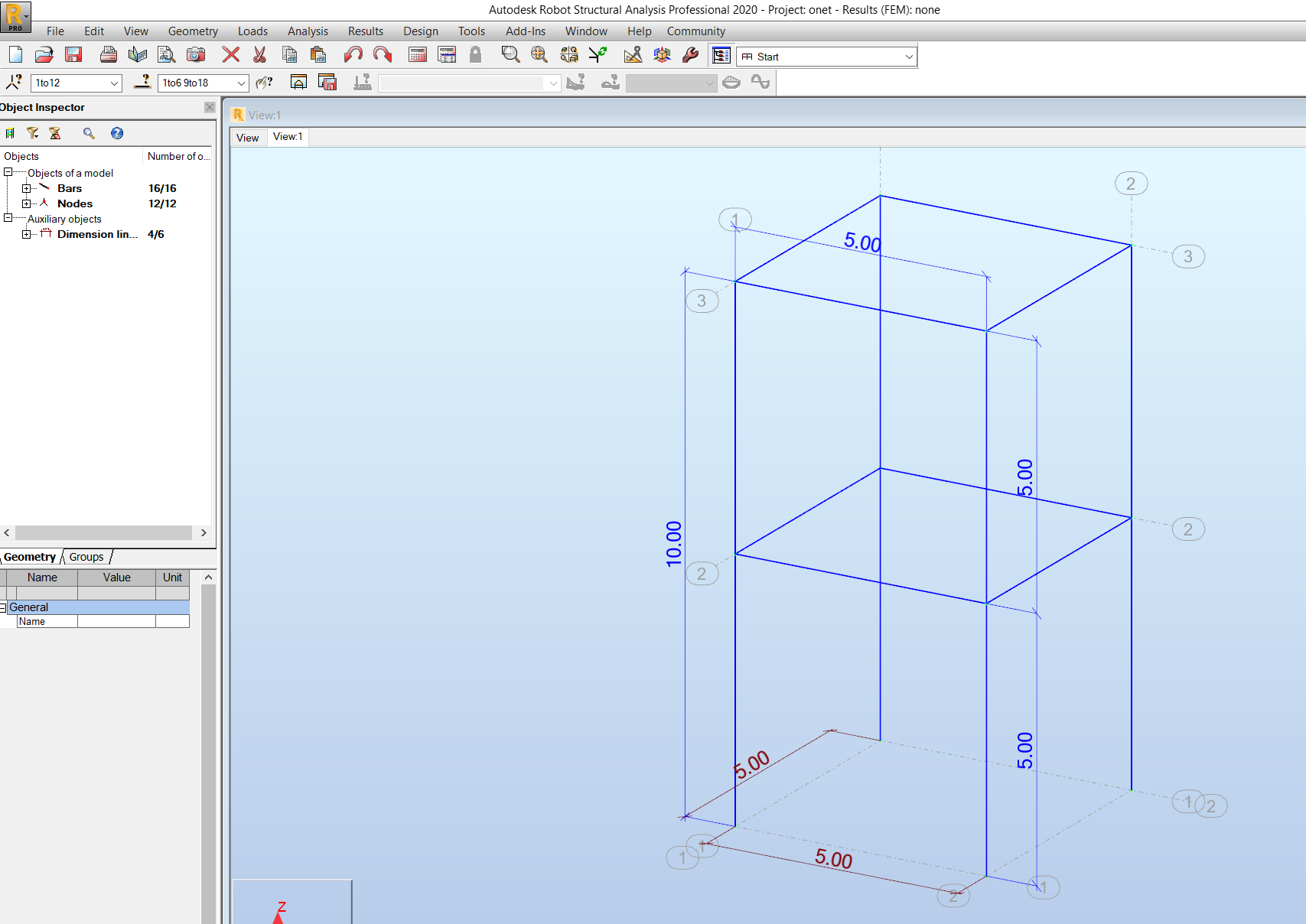 How To Print Only The Selected Dimension Lines In Robot Structural Analysis Robot Structural Analysis Products Autodesk Knowledge Network