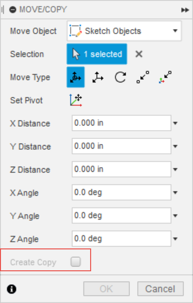 Strange Sketch Copy / Move Behaviour - Autodesk Community - Fusion 360