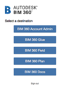 b2.autodesk.com/login または bim360.autodesk.com を使用して BIM 360 Document ...