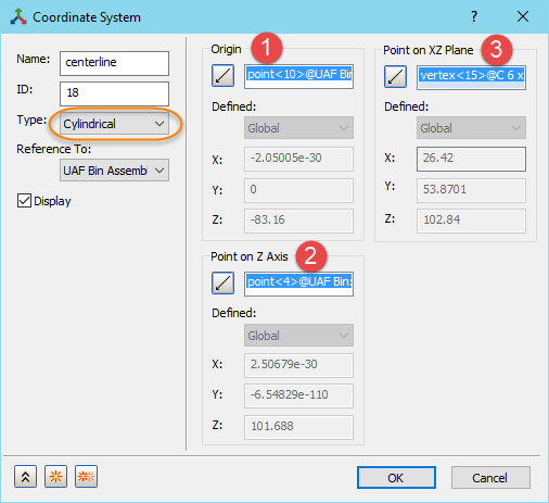 How to apply a load to a conical surface in Nastran