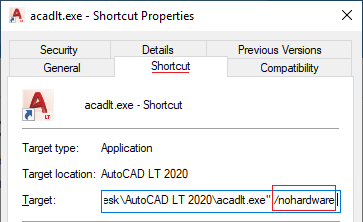 Hvornår fond fredelig Hardware acceleration cannot be enabled in AutoCAD products