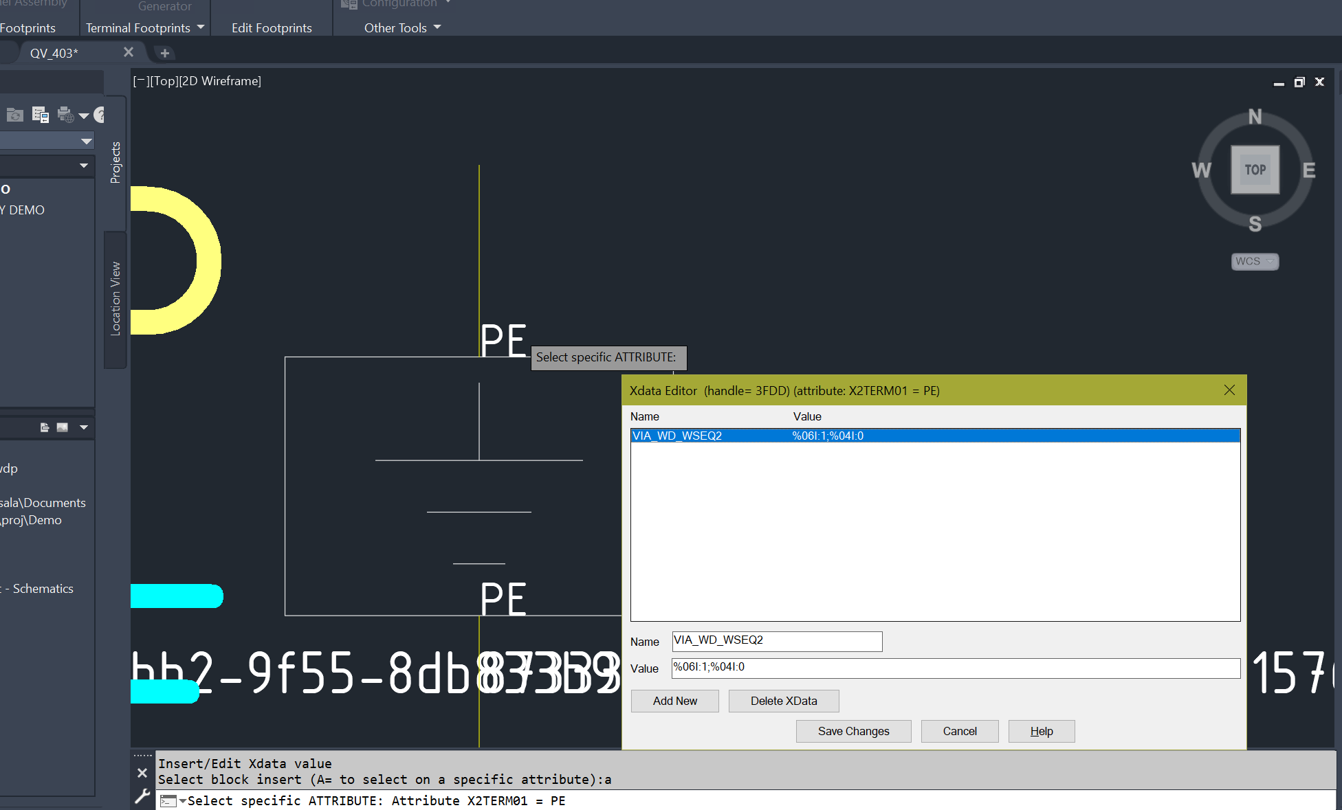 在AutoCAD Electrical中不保留端子排编辑器上的切换导线目标