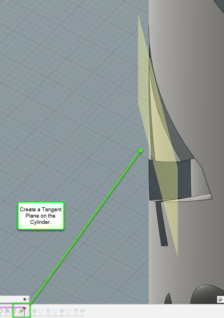 How to loft bodies cut from a cylinder or curved surface in Fusion 360