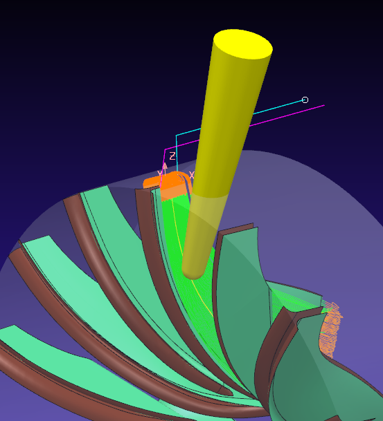 how-to-keep-the-tool-axis-normal-to-the-z-axis-when-blisk-machining-in