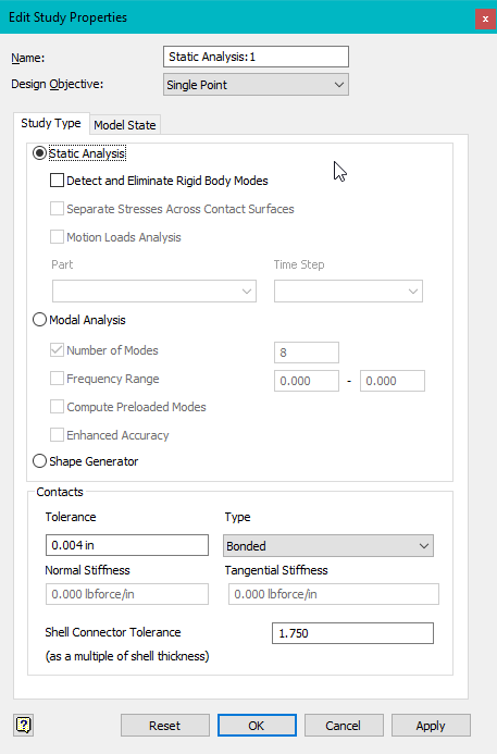 The Simulate button missing from the Stress Analysis Ribbon in Inventor