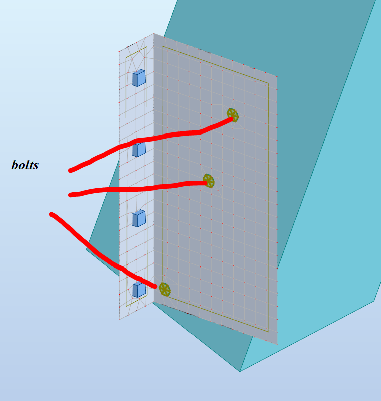Como definir cargas nodais/de ponto tangentes ou perpendiculares à  superfície da casca no Robot Structural Analysis.