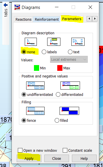 Impossible to switch off deformation description labels for deformed ...