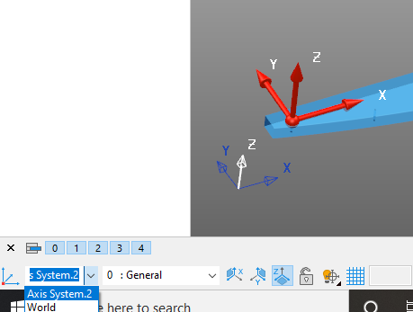 将 Catia 文件导入 Powershape 2022 是否支持工作平面（轴系统）？