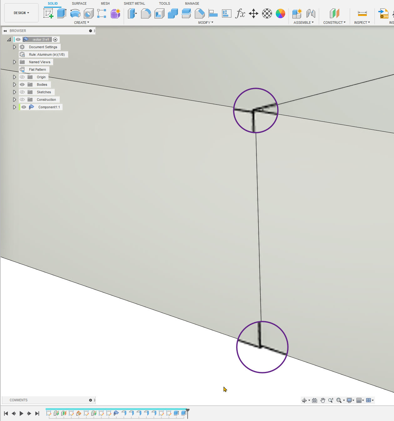 How to combine multiple sheet metal bodies to create a single flat