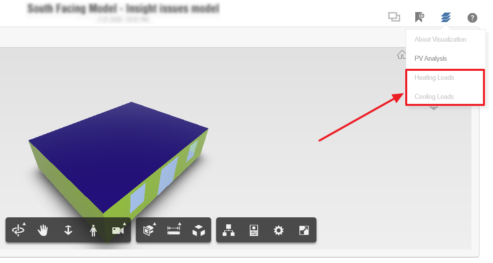 Cannot visualize Heating or Cooling Loads in Insight after creating