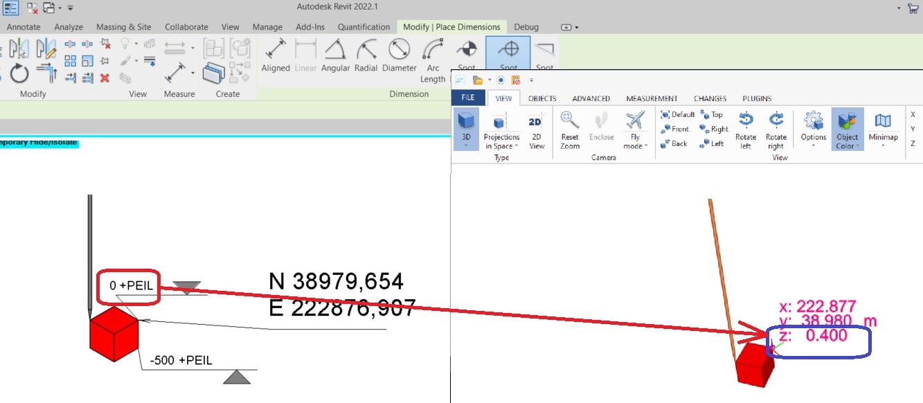 Wrong Z Coordinates Exporting Model To IFC With Shared Coordinates With ...