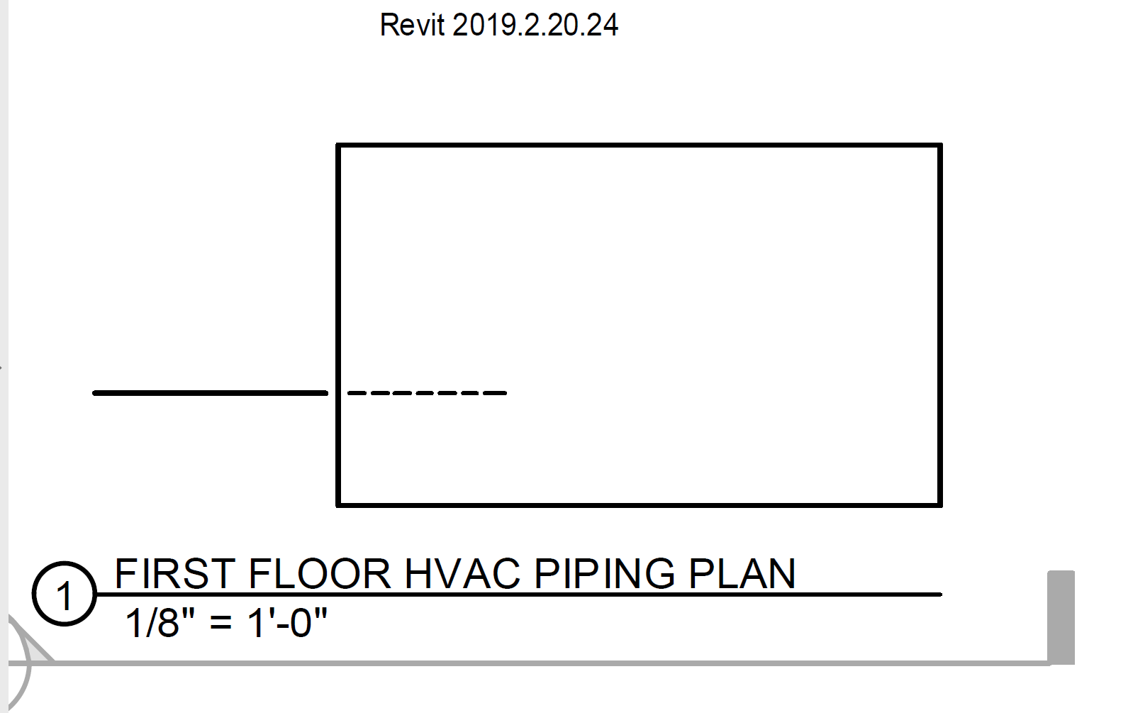 Pipe rise symbols underneath equipment do not print in Revit