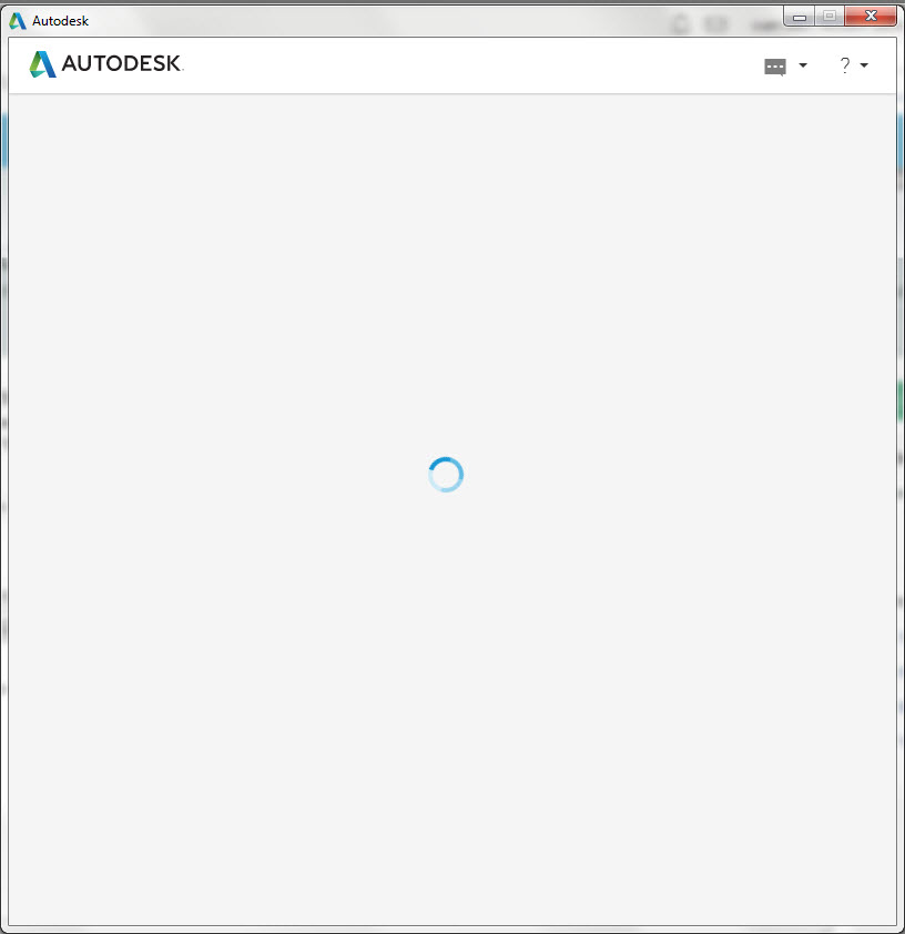 Blank or unrecognizable window when opening the Autodesk ...
