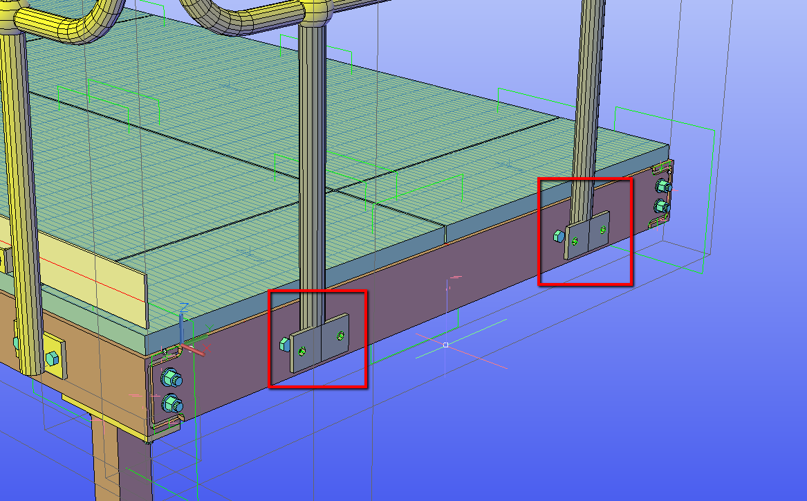 Advance Steel에서 단조 핸드레일에 잘못된 연결 플레이트 및 분전반 위치가 표시됨