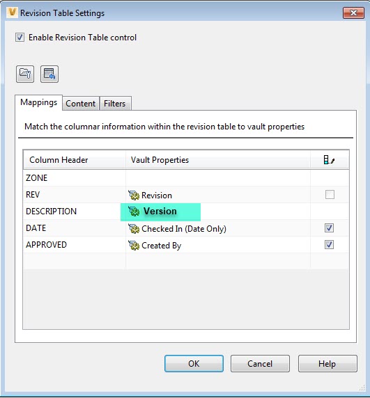 Vault Revision Table in Inventor is not updating as expected when the drawing is released