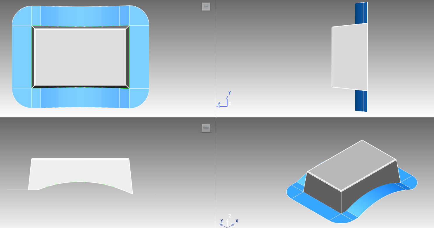 How to generate complex split line/runoff surfaces in Fusion 360.