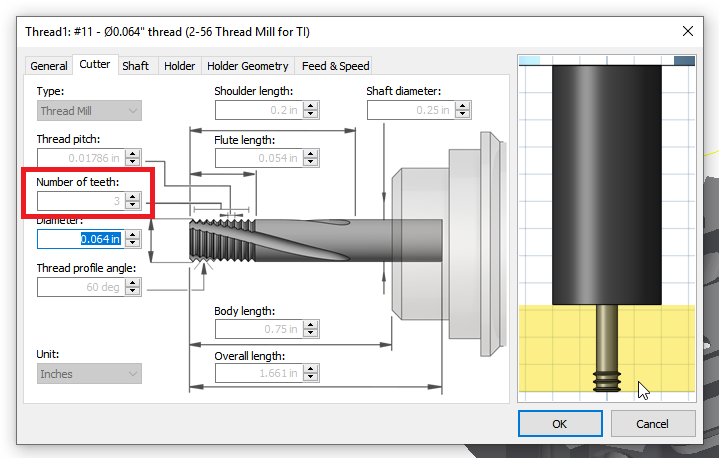 Thread milling operations do not appear to respect the top height in ...