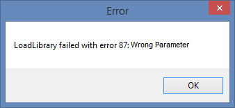 Ошибка 87 параметр задан неверно. Удаление завершено. Minecraft LOADLIBRARY failed with Error 87 параметр задан неверно. LOADLIBRARY failed with Error 1114 Windows 10 произошел сбой.