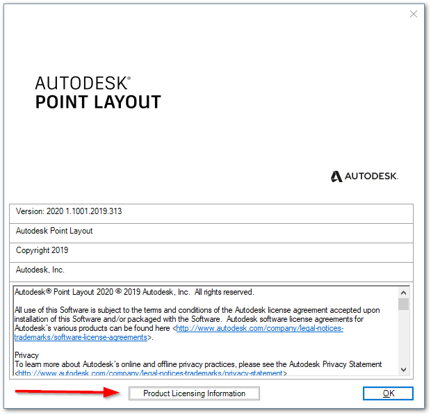 How to activate a trial for Autodesk Point Layout