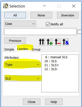 How to group manual combinations with automatic combinations for ...