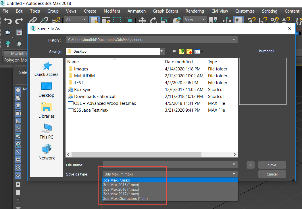 How To Save 3ds Max Files So They Can Be Opened In Older Versions 3ds Max Autodesk Knowledge Network