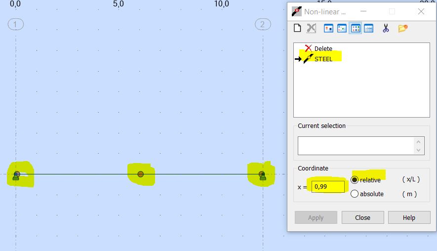 Is it possible to run elastoplastic analysis for bar structure in
