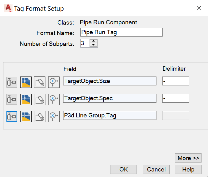 How to customize the line number to match a client standard in AutoCAD