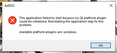 Qt qpa plugin could not find