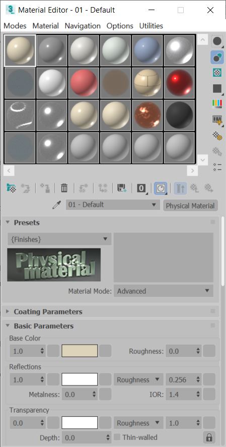 How To Change The Default Material Editor Sample Slot Types When Starting 3Ds  Max