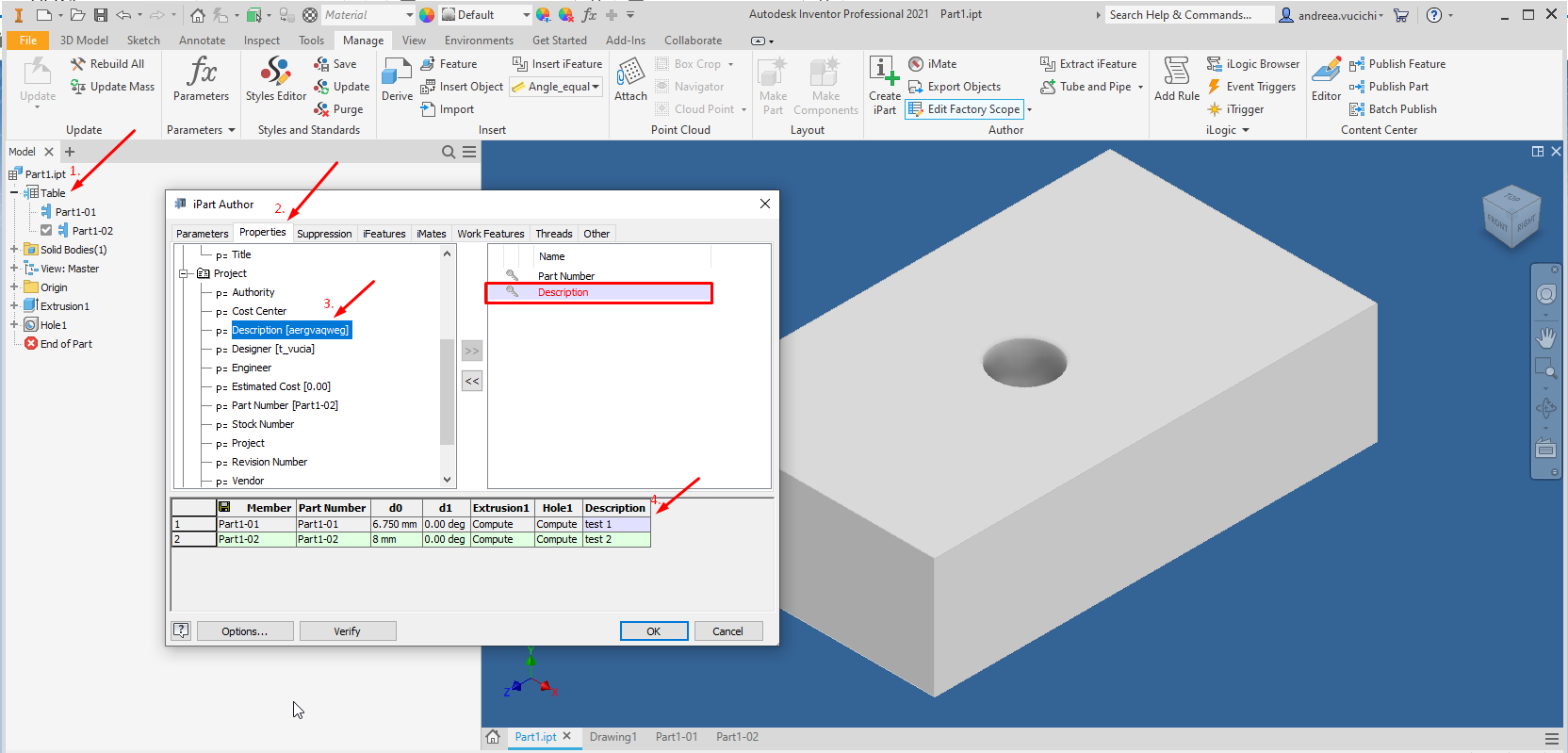Inventor Training, Ipart Mit Excel Erstellen – LZJQL