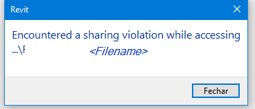 Encountered A Sharing Violation While Accessing Folder When Saving Or Syncing A Revit Model Revit Products Autodesk Knowledge Network