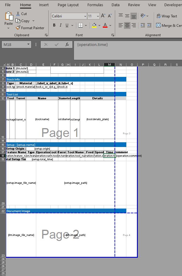 how-to-change-the-page-break-for-an-excel-setup-sheet-at-featurecam