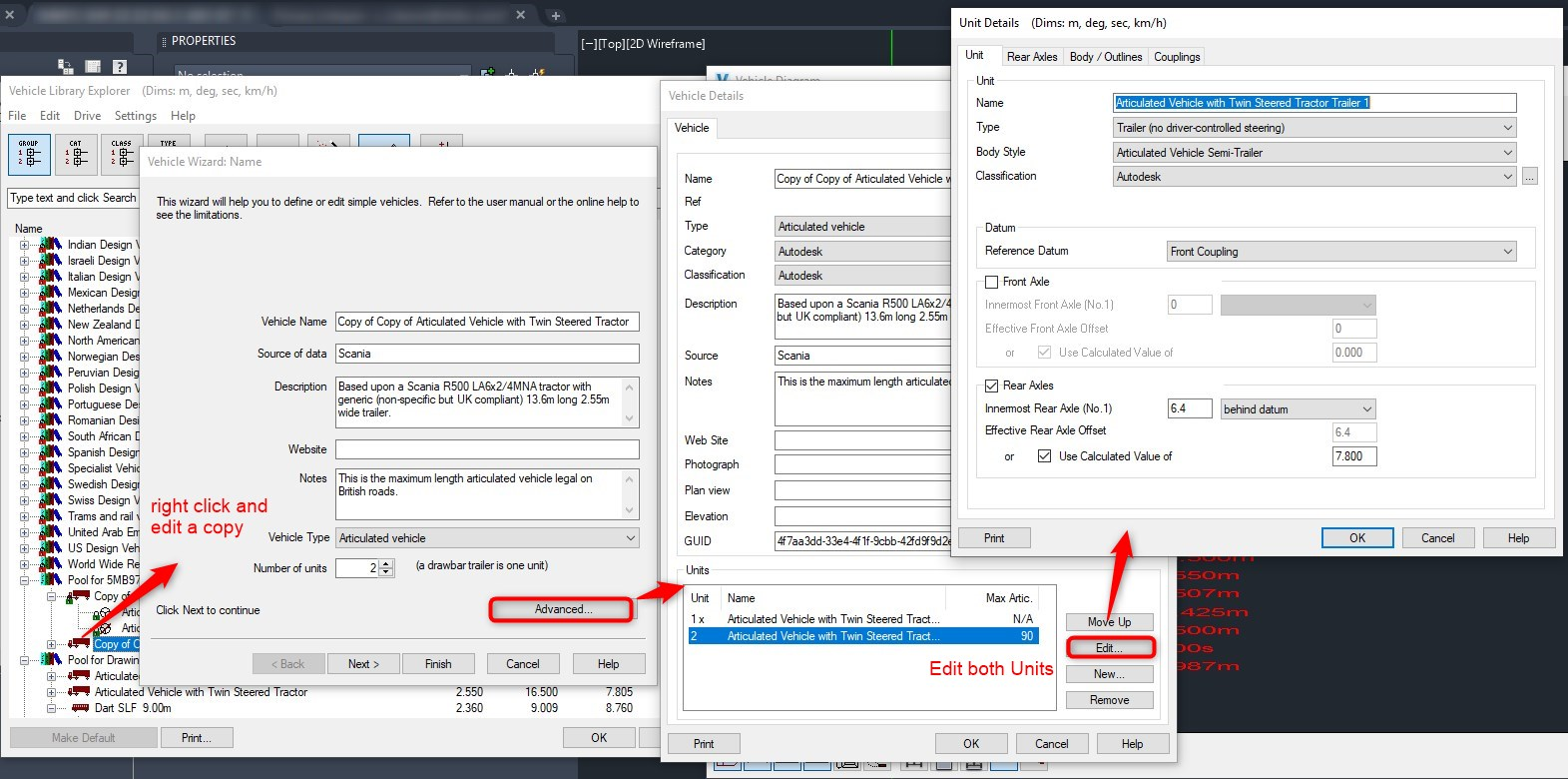 How to analyze ground clearance for intermediate points in special vehicles using Vehicle Tracking