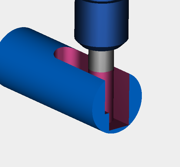 How to recognise features around the index axis using Interactive
