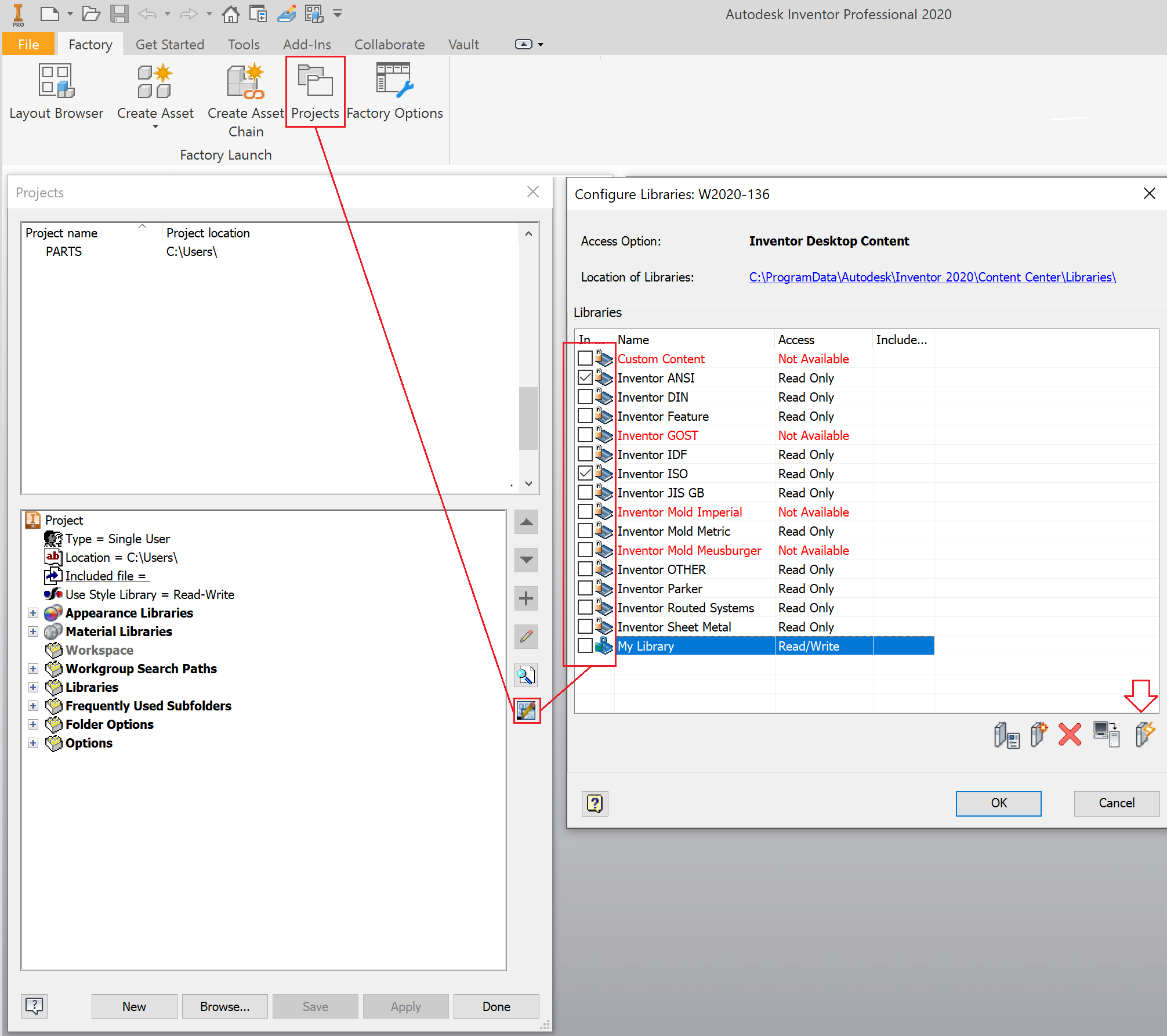 Missing Content Center Files After Upgrading Inventor Inventor Autodesk Knowledge Network