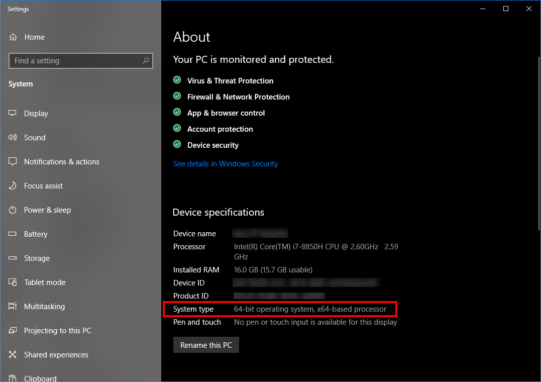 X64 based. 64-Bit operating System, x64-based Processor. 32 Vs 64 bit operating System.