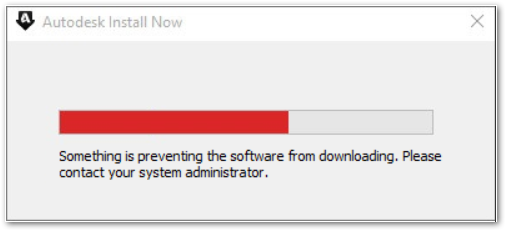 Autodesk install now ошибка 7